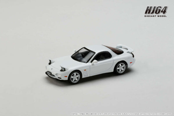 Hobby Japan 1:64 Mazda RX-7 (FD3S) Efini Type RS in Pure White