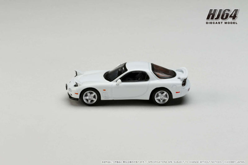 Hobby Japan 1:64 Mazda RX-7 (FD3S) Efini Type RS in Pure White