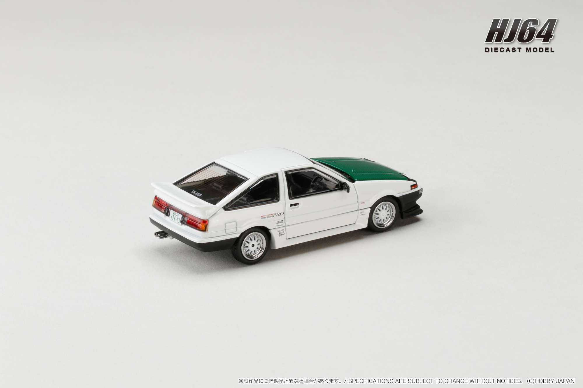 ミニカー INNO AE86 sprinter trueno drift car 1/64 PREORDER* Hobby Japan 1:64 Toyota Sprinter Trueno AE86 DRIFT