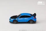 *PREORDER* Hobby Japan 1:64 Honda Civic Type-R (FL5) MUGEN Group B (2025) in Racing Blue Pearl