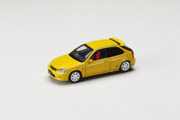 *PREORDER* Hobby Japan 1:64 Honda Civic Type-R (EK9) in Sunlight Yellow