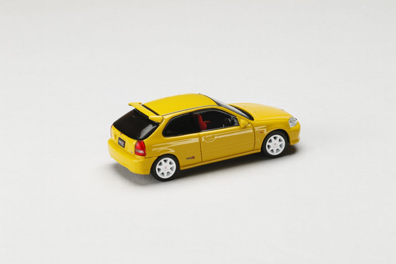 *PREORDER* Hobby Japan 1:64 Honda Civic Type-R (EK9) in Sunlight Yellow