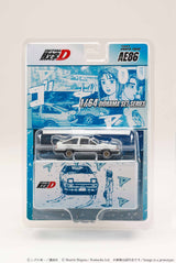 *PREORDER* Hobby Japan 1:64 Toyota SPRINTER TRUENO (AE86) INITIAL D Takumi Fujiwara AND Natsuki Mogi