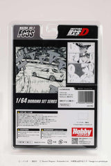 *PREORDER* Hobby Japan 1:64 MAZDA RX-7 (FC3S) RedSuns/ Initial D Ryosuke Takahashi VS Kyoichi Sudou