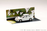 *PREORDER* Hobby Japan 1:64 Mitsubishi Lancer RS Evolution III / INITIAL D Seiji Iwaki VS Takumi Fujiwara