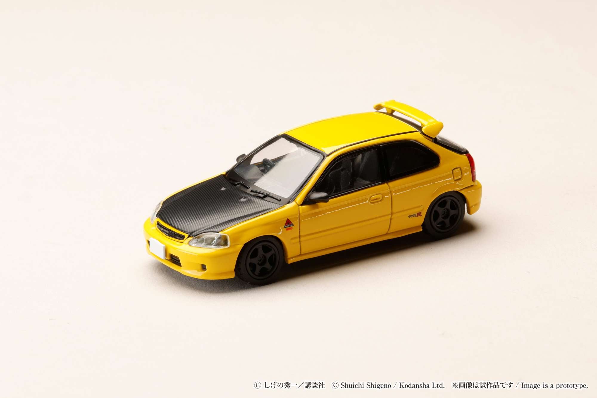 トモさま　c PREORDER* Hobby Japan 1:64 Honda CIVIC (EK9) Todojuku / INITIAL D