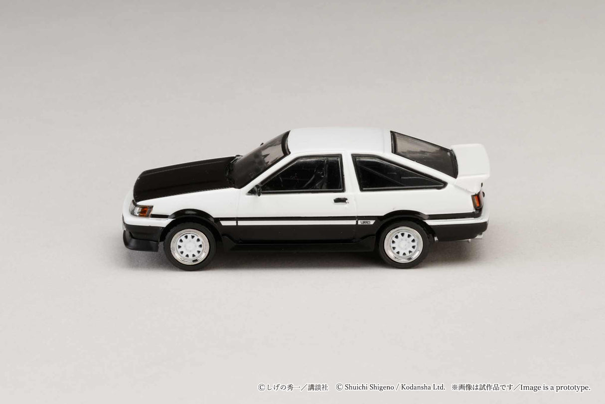 *PREORDER* HobbyJapan 1/64 Toyota COROLLA LEVIN (AE86)/ INITIAL D Wataru Akiyama VS Keisuke Takahashi