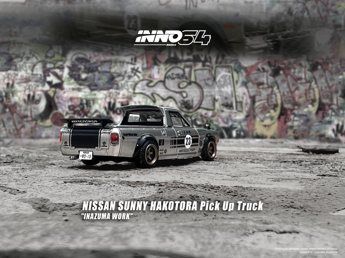 Amazon | 1/64 INNO 日産 SUNNY ピックアップ Truck 白 pickup