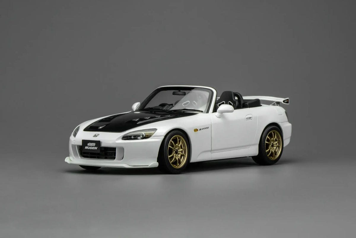 MotorHelix 1/18 Honda S2000 (AP2) MUGEN in Platinum White Pearl