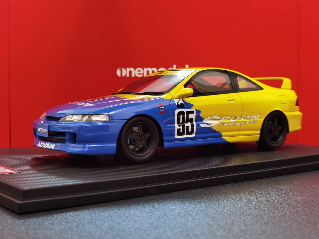 Integra Type R Spoon Wing One Model 1/18 Honda Integra (DC2) Type R Spoon Sports