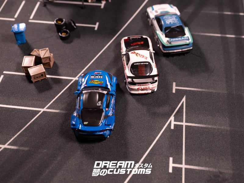 Dream Customs 1/64 Odaiba Driftpark XL Desktop Diorama