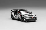 *PREORDER* MotorHelix 1:64 Honda Civic Type-R (FL5) HKS Livery in Matte Black