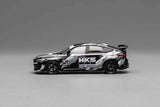 *PREORDER* MotorHelix 1:64 Honda Civic Type-R (FL5) HKS Livery in Matte Black