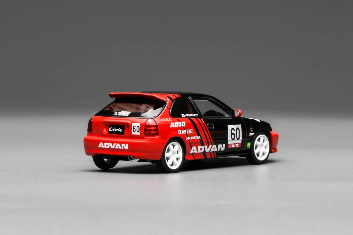 MotorHelix 1:64 Honda Civic Type-R (EK9) Advan – Model Cars Houston