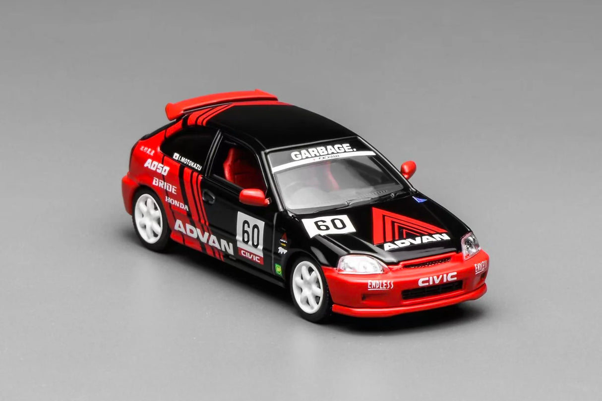 MotorHelix 1:64 Honda Civic Type-R (EK9) Advan – Model Cars Houston