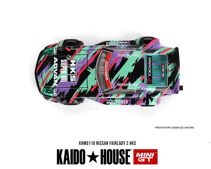 *PREORDER* Kaido House x MINI GT 1/64 Nissan Fairlady Z with HKS Livery