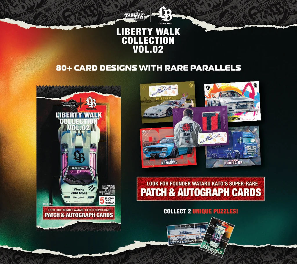 Tarmac Cards - Liberty Walk Collection Vol.02 Box