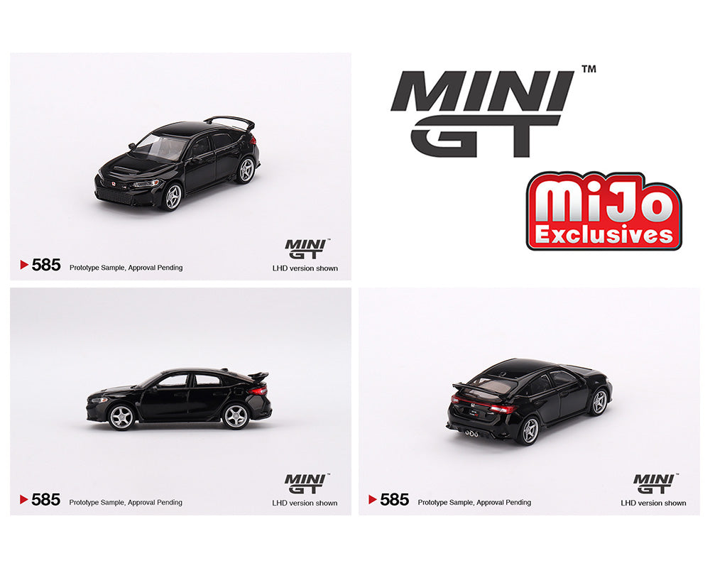 MINIGT 1/64 ホンダ シビック TYPE R FL5 2台セット MINIGT 1:64 Honda Civic Type-R (FL5) in Crystal Black Pearl with