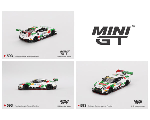 MINI GT 1:64 Nissan GT-R NISMO GT3 #23 KCMG 2018 FIA GT World Cup Macau