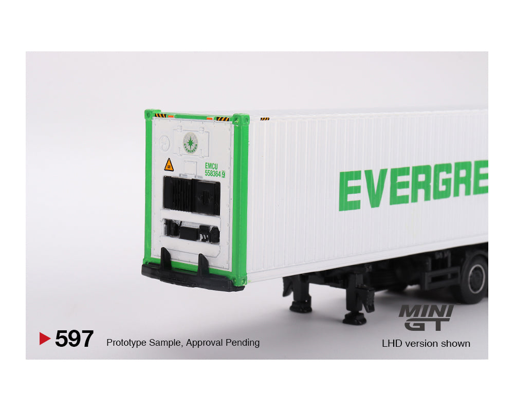 MINIGT 1:64 Western Star 49X with 40′ Reefer Container EVERGREEN