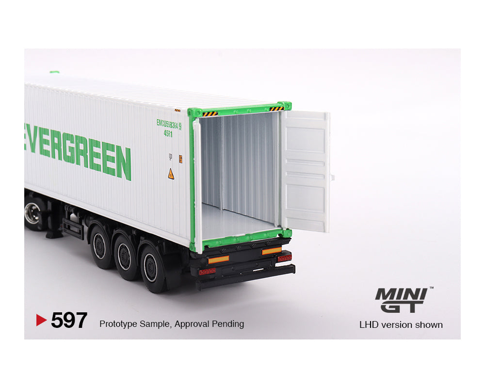MINIGT 1:64 Western Star 49X with 40′ Reefer Container EVERGREEN