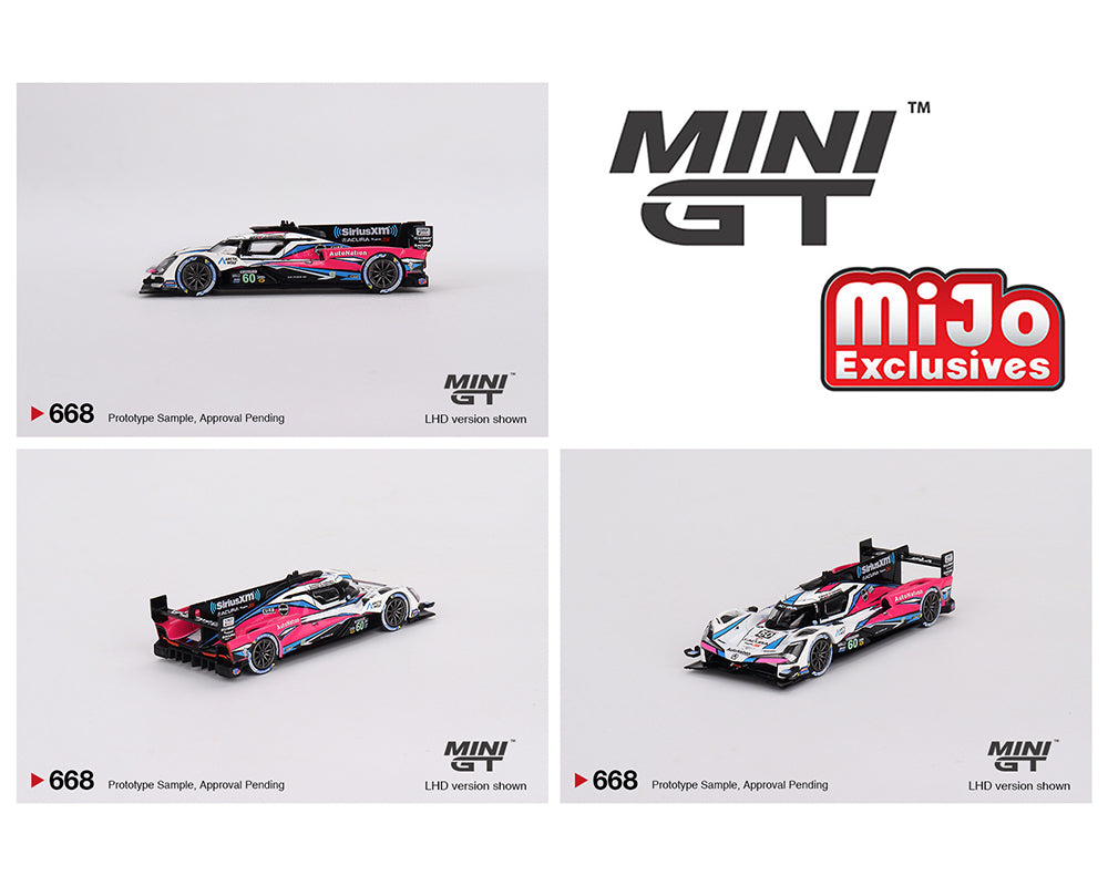 MINI GT 1/64 Acura ARX-06 GTP #60 Meyer Shank Racing 2023 IMSA Daytona