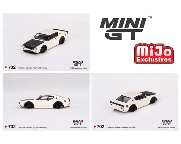 *PREORDER* MINIGT 1:64 Nissan Skyline Kenmeri Liberty Walk LBWK in White