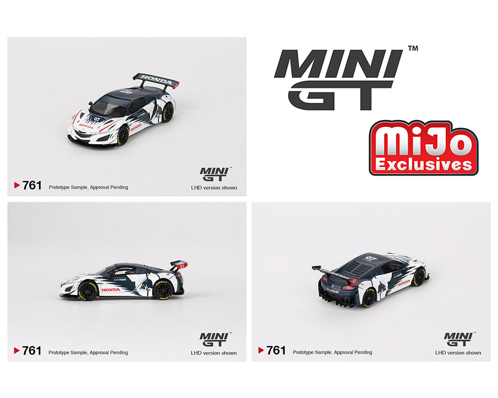 MINI GT 1:64 Honda NSX GT3 EVO AlphaTauri Yuki Tsunoda 2023 Red