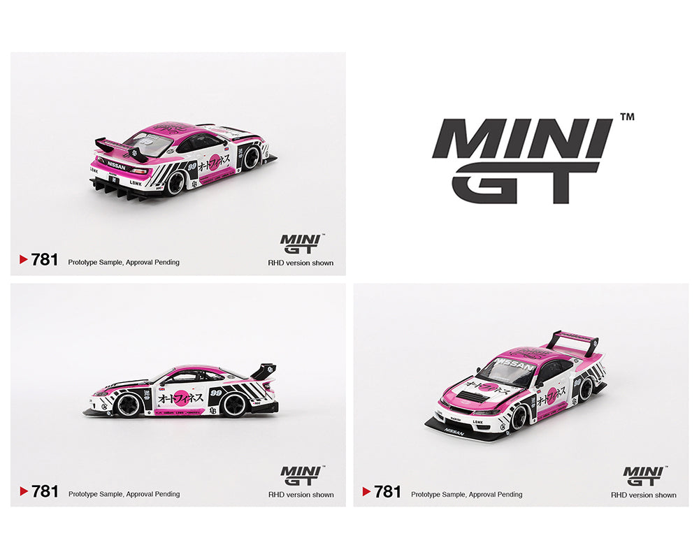 MINI GT 1:64 Nissan Silvia (S15) LB-Super Silhouette Auto Finesse SEMA 2023