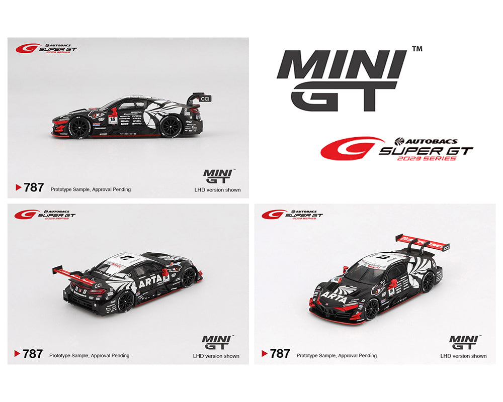 *PREORDER* MINI GT 1:64 Japan Exclusive Honda NSX-GT “Type S” GT500 #16 “ARTA MUGEN NSX-GT ” ARTA 2023 SUPER GT Series