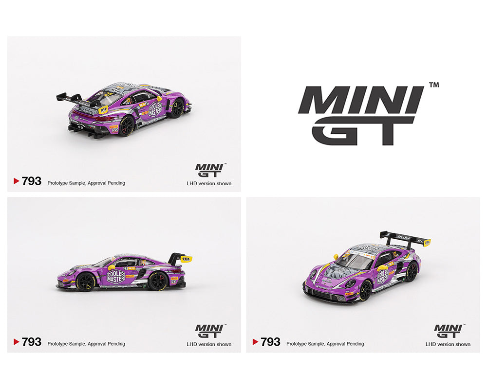 MINI GT 1:64 Porsche 911 GT3 R #27 HubAuto Racing 2023 FIA GT