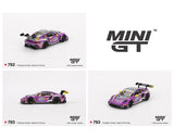 MINI GT 1:64 Porsche 911 GT3 R #27 HubAuto Racing 2023 FIA GT World Cup 70th Macau Grand Prix
