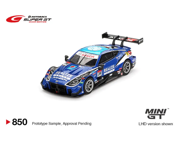 *PREORDER* MINI GT 1:64 Japan Exclusive Nissan Z GT500 #24 “REALIZE CORPORTATION ADVAN Z” KONDO RACING 2023 SUPER GT Series