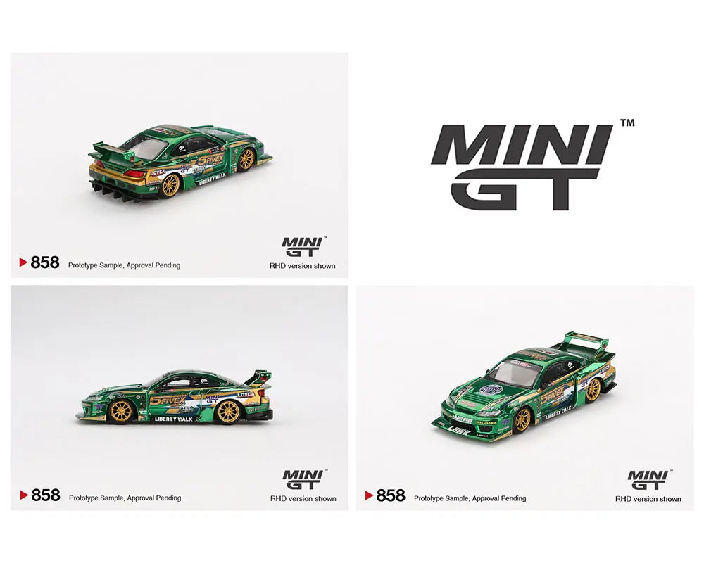 PREORDER* MINI GT 1:64 Nissan Silvia (S15) LB-Super