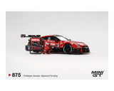 MINI GT 1:64 Nissan GT-R NISMO #23 “MOTUL AUTECH GT-R 2021” SUPER GT SERIES Suzuka Winner with Matsuda Figure
