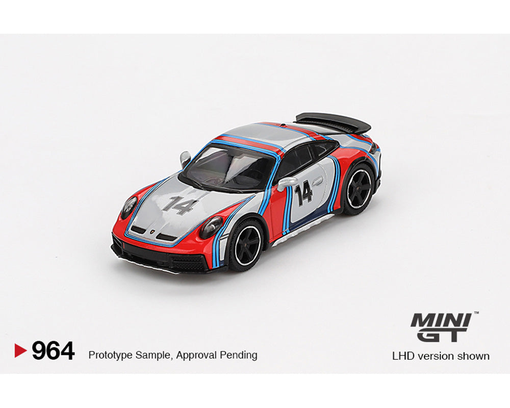 Minichamps 1:43 Porsche 911 (996) GT3 RS 建設年 2002 白 / 青
