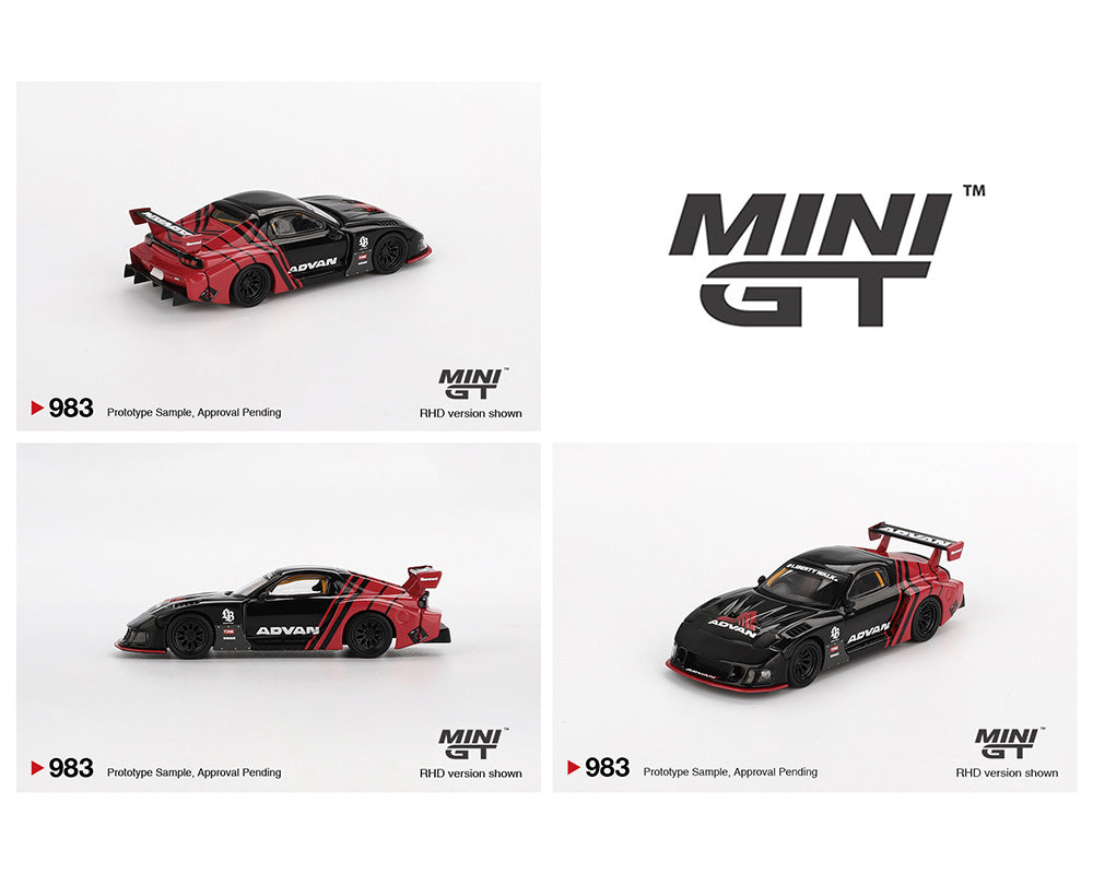 *PREORDER* MINI GT 1:64 Mazda RX-7 LB-Super Silhouette Advan Edition