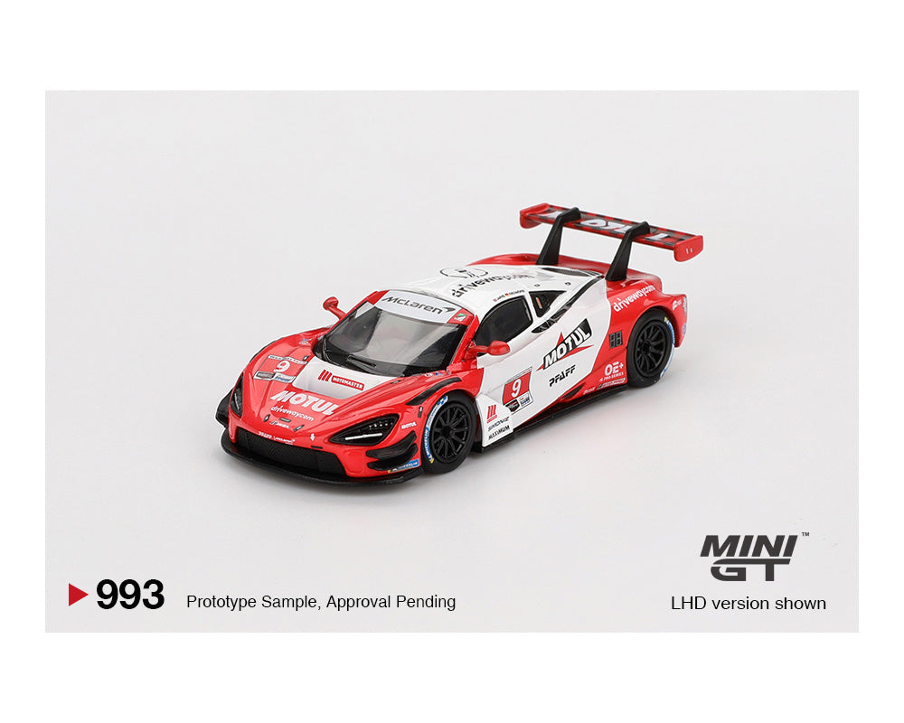 楓　Mini-Z McLaren 720S GT3 & F1 GTR MINI GT 1:64 McLaren 720S GT3 Evo Pfaff Motorsports 2024 IMSA