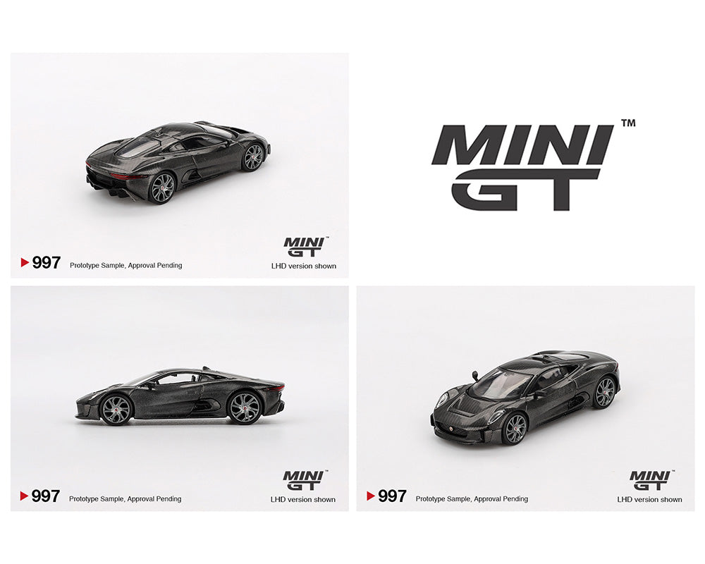 MINIGT 1:64 Jaguar C-X75 Test Car in Black – Model Cars Houston