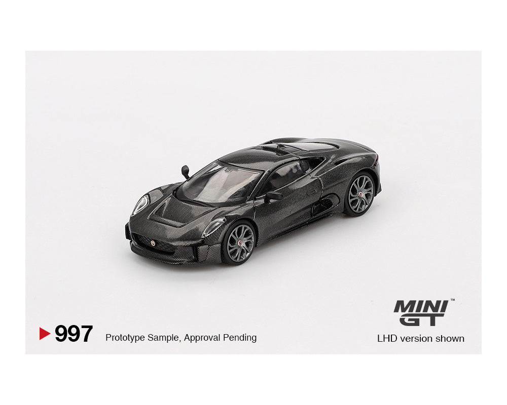 MINIGT 1:64 Jaguar C-X75 Test Car in Black – Model Cars Houston
