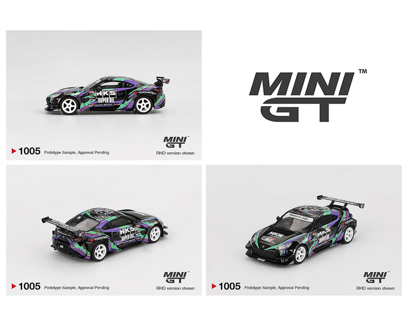 *PREORDER* MINI GT 1:64 Toyota GR86 HKS TYPE R 2022 Tokyo Auto Salon