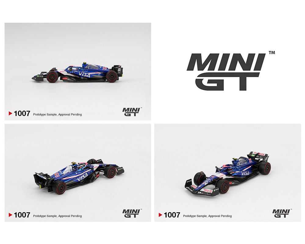 801-557 タイニー ミニクーパー Racing #24 会員限定 MINI GT 1:64 RB VCARB 01 #22 Yuki Tsunoda 2024 F1 2024 Bahrain GP