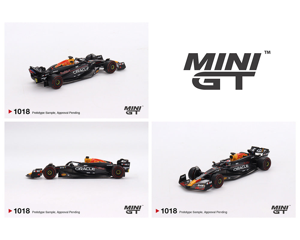 *PREORDER* MINI GT 1:64 Oracle Red Bull Racing RB20 #1 Max Verstappen 2024 F1 2024 Bahrain GP Winner