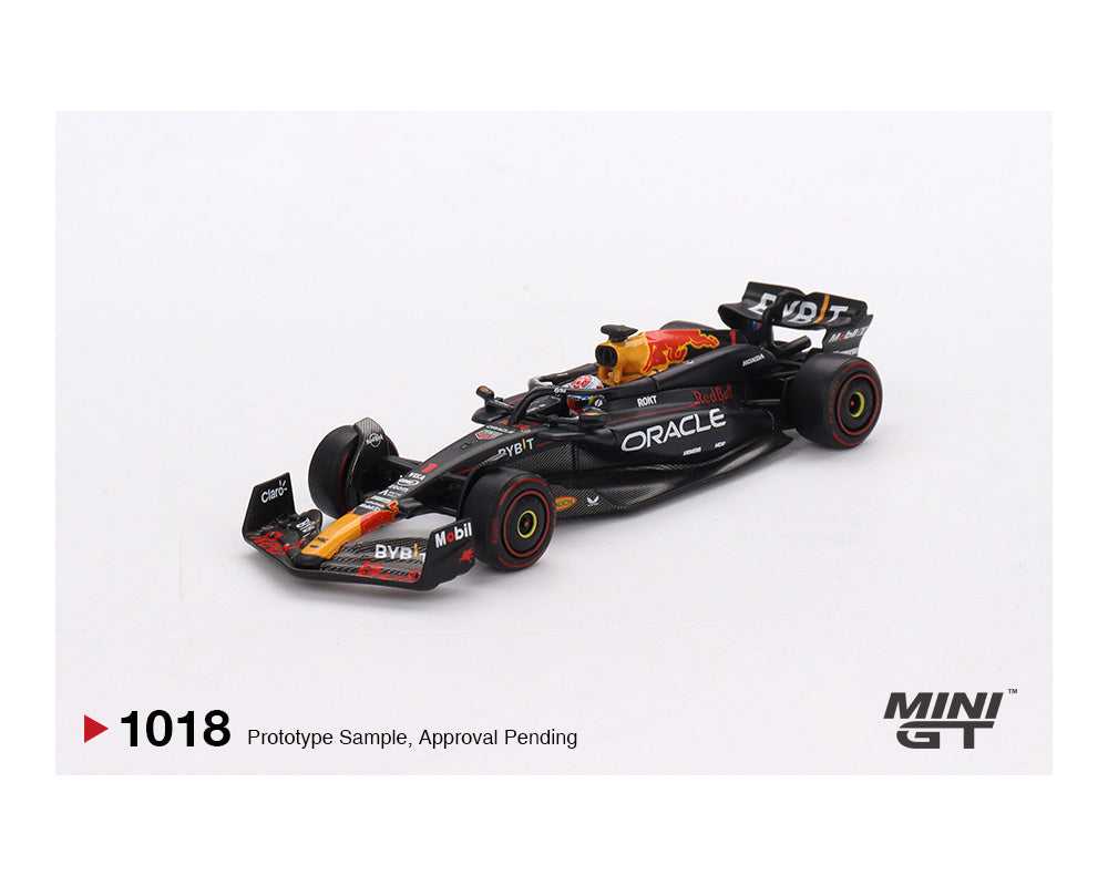 *PREORDER* MINI GT 1:64 Oracle Red Bull Racing RB20 #1 Max Verstappen 2024 F1 2024 Bahrain GP Winner