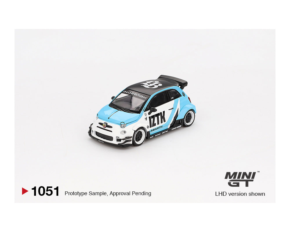 PREORDER* MINIGT 1:64 ABARTH 595 LB-WORKS x Abas Works IZTK