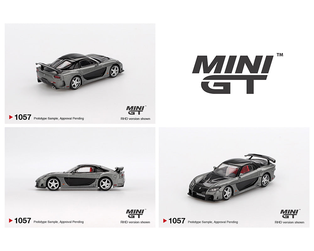 *PREORDER* MINI GT 1:64 Mazda RX-7 (FD3S) VeilSide Forunte Edition in Grey