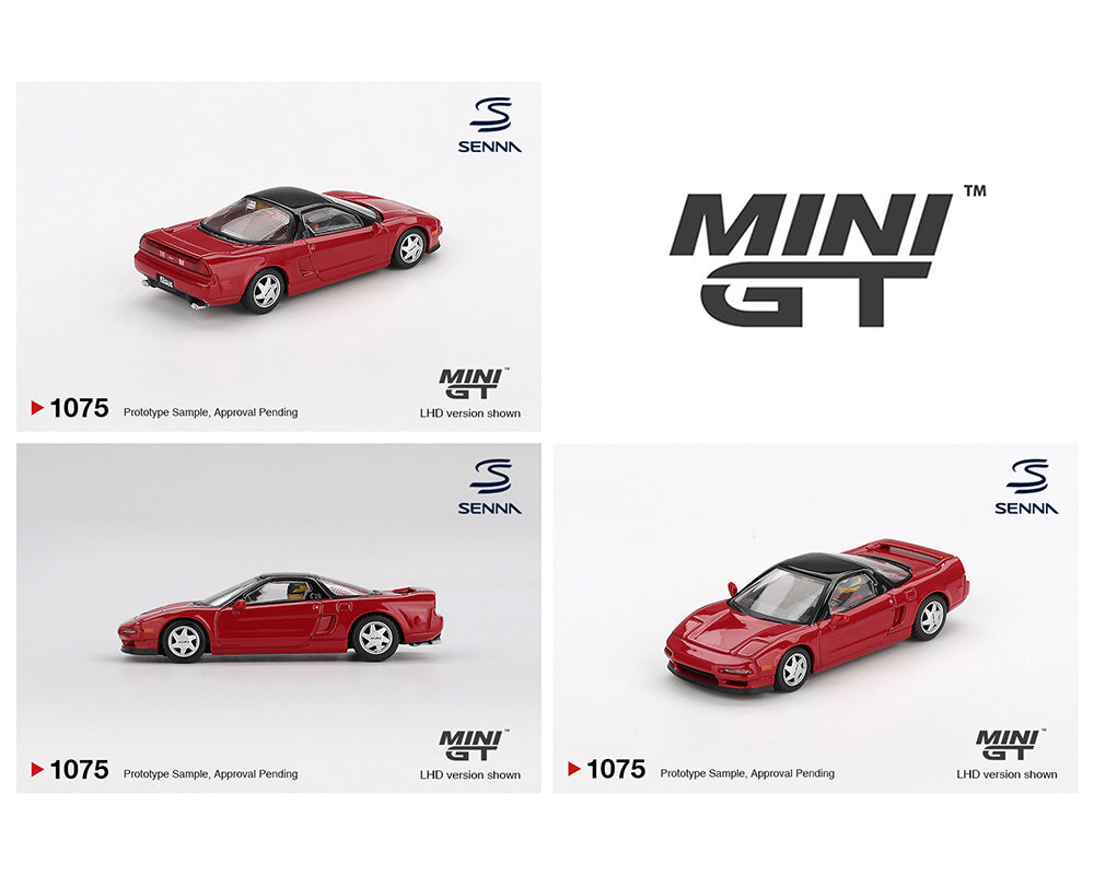 *PREORDER* MINI GT 1:64 Honda NS-X Prototype Midship Sports 1989 Ayrton Senna with Figure