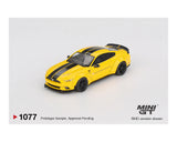 *PREORDER* MINI GT 1:64 Ford Mustang LB-WORKS in Triple Yellow