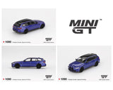 *PREORDER* MINI GT 1:64 BMW M3 Competition Touring Portimao Blue Metallic