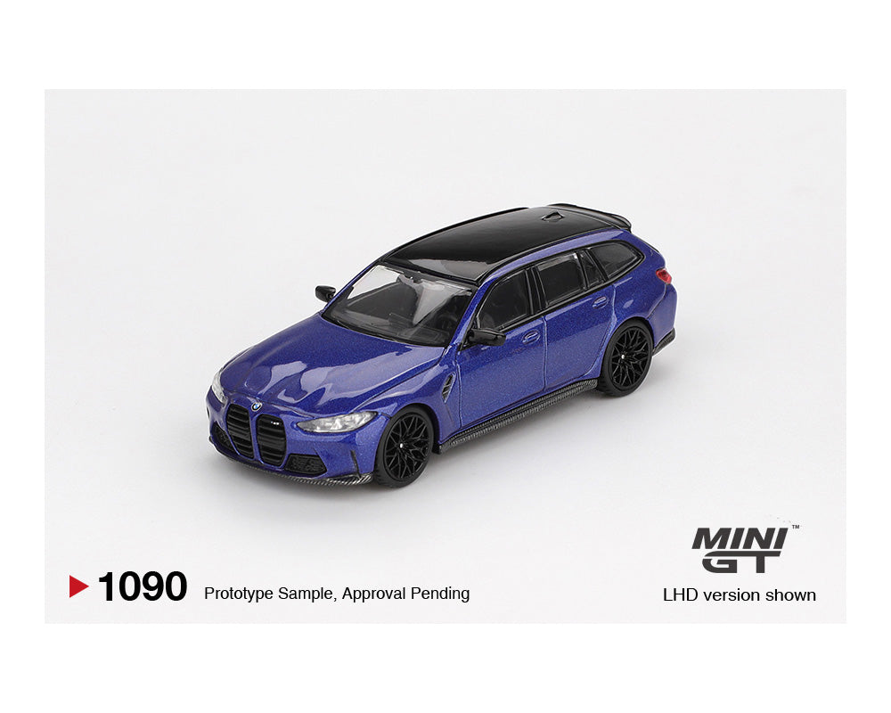 PREORDER* MINI GT 1:64 BMW M3 Competition Touring Portimao Blue